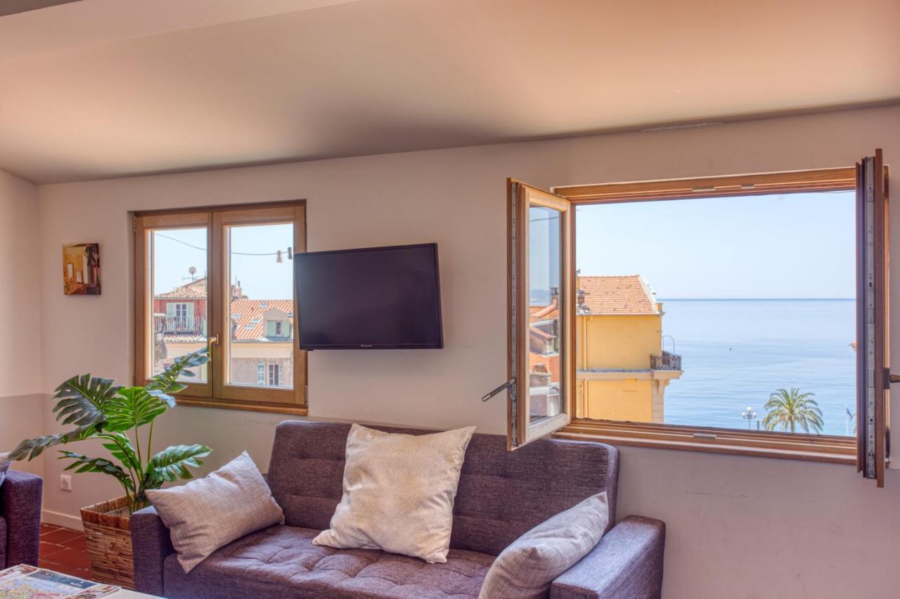 Le Gilly 6 - F3 Exceptionnel, Vue Mer, Moderne, Climatisation, Vieux-Nice Exterior foto