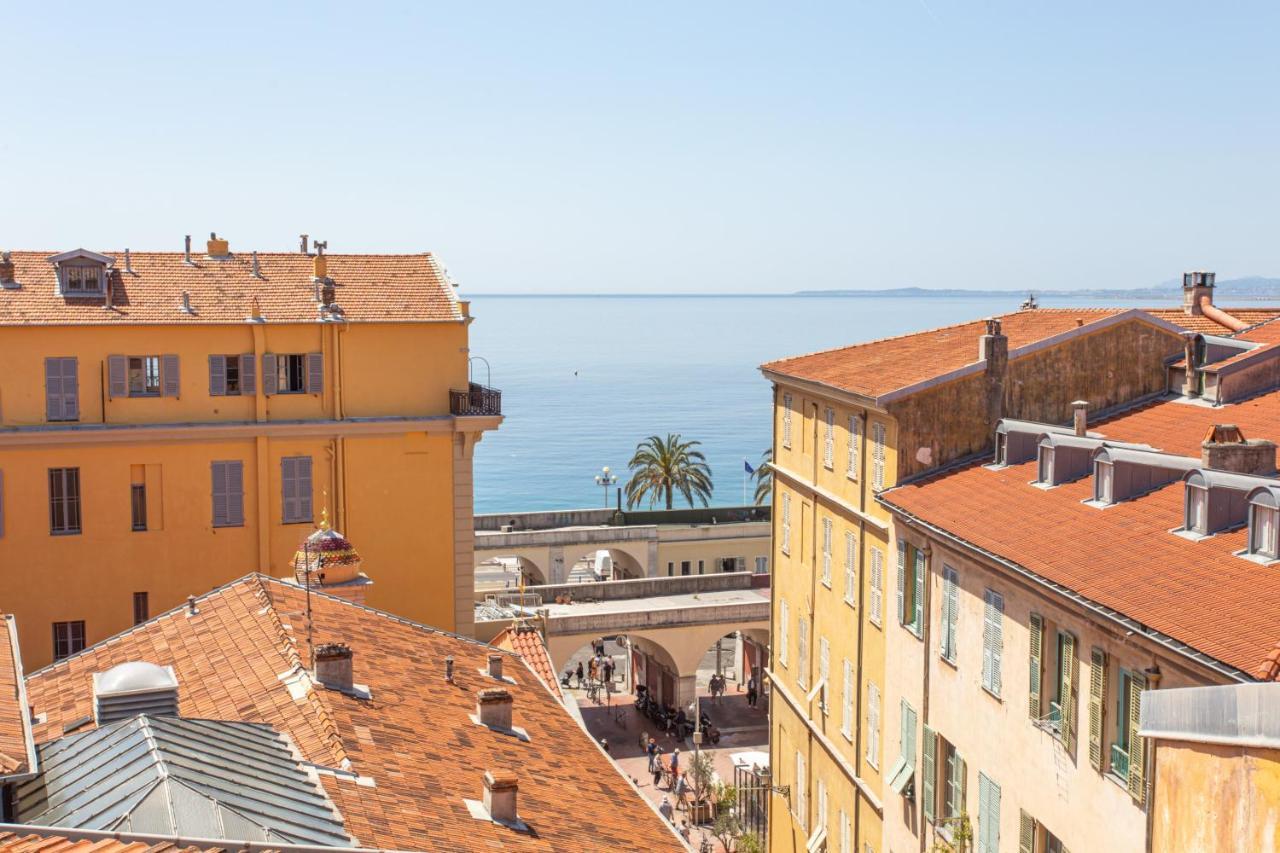 Le Gilly 6 - F3 Exceptionnel, Vue Mer, Moderne, Climatisation, Vieux-Nice Exterior foto